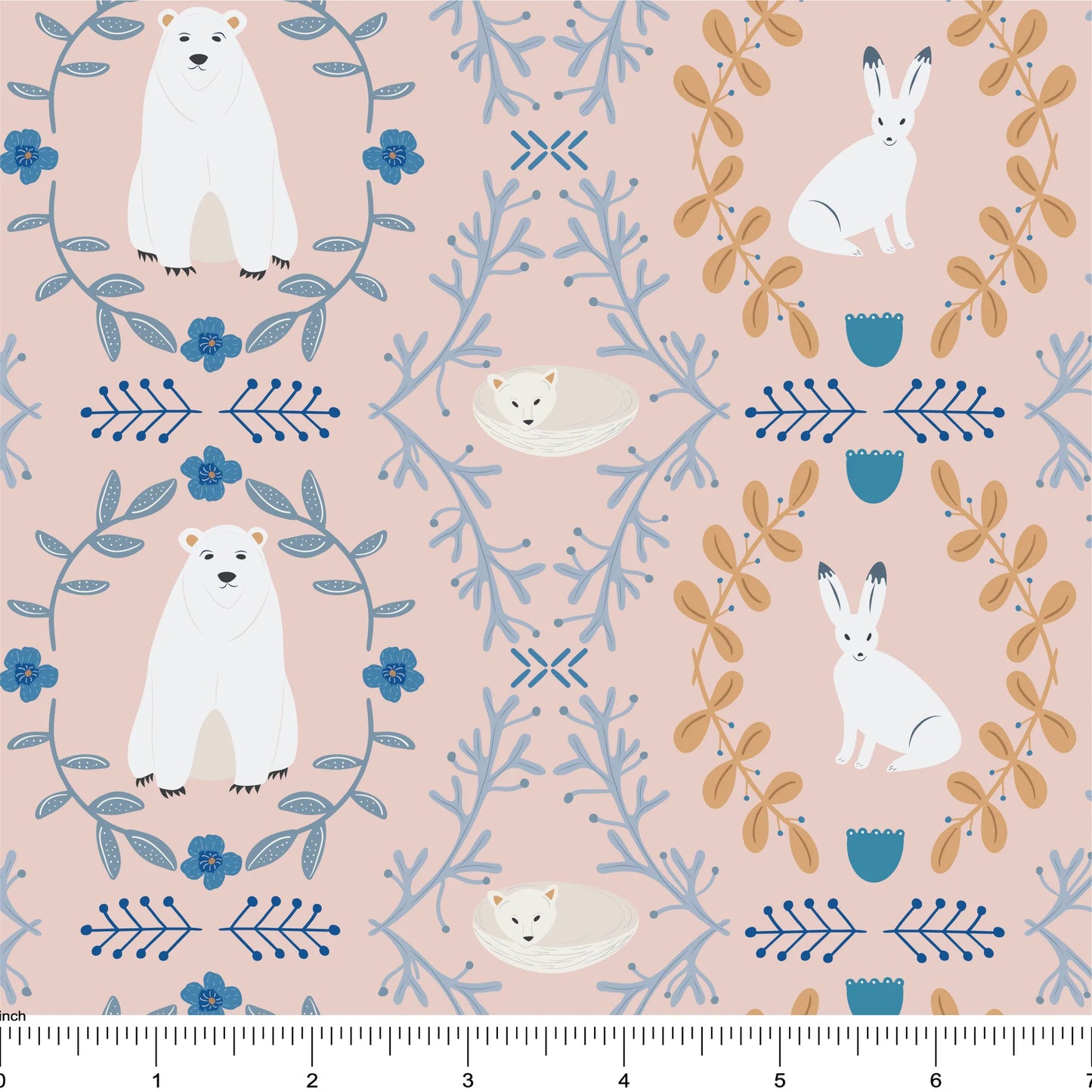 Snow Friends on Pink