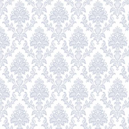 Damask on White - Weave & Woven