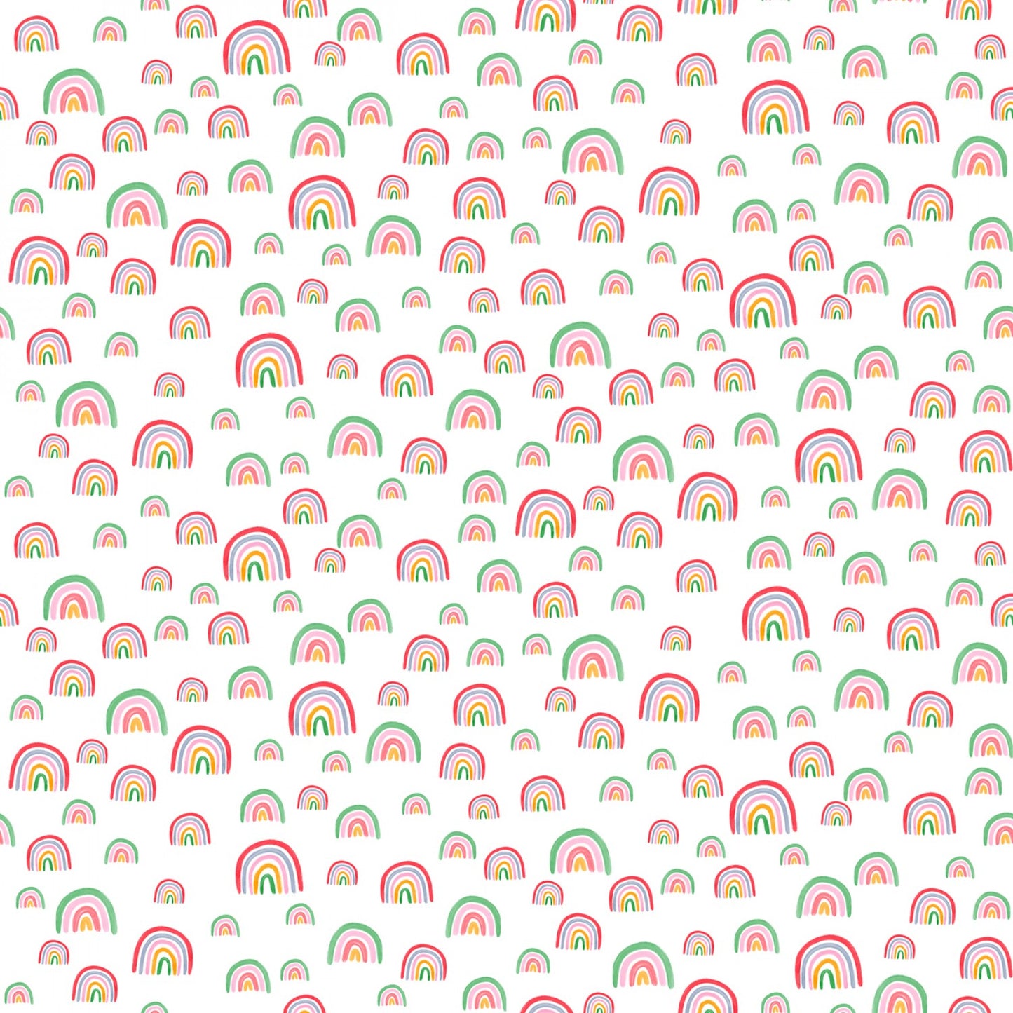 START OF THE RAINBOW in White - Weave & Woven