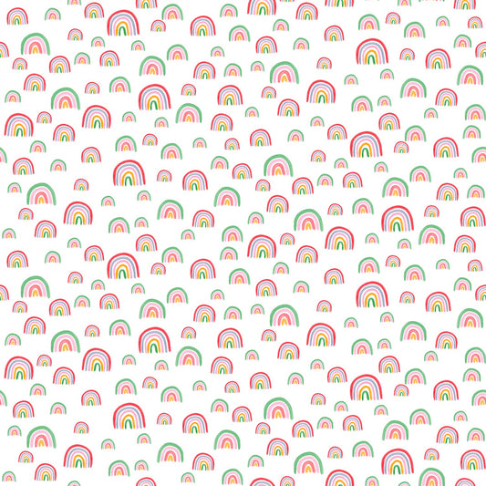 START OF THE RAINBOW in White - Weave & Woven