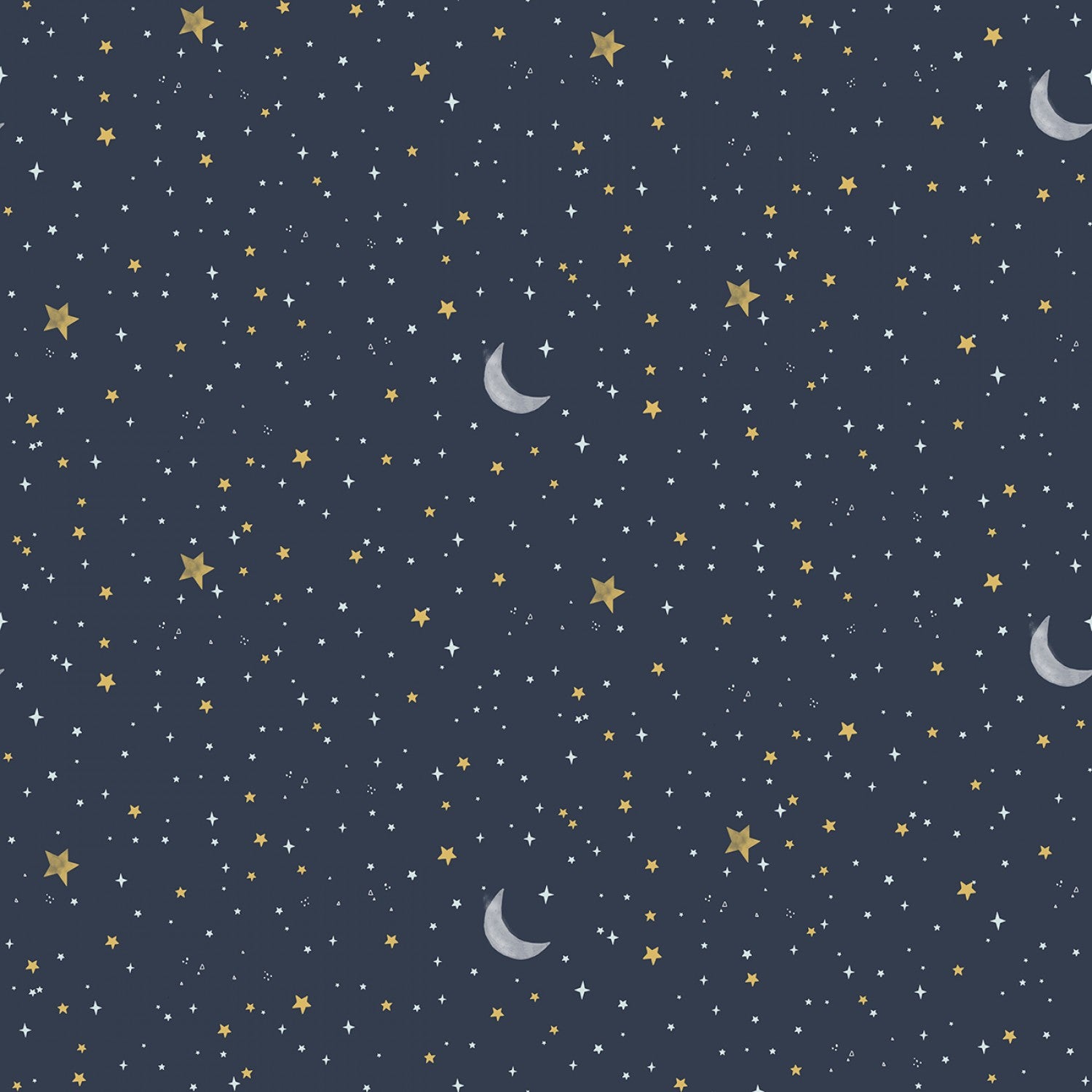 Night Sky in Midnight - Weave & Woven