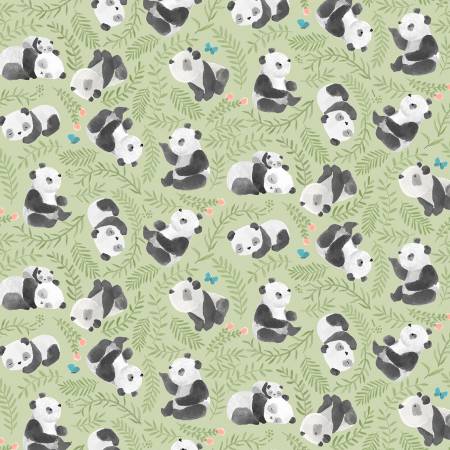 Bearly Awake in Celery - Weave & Woven