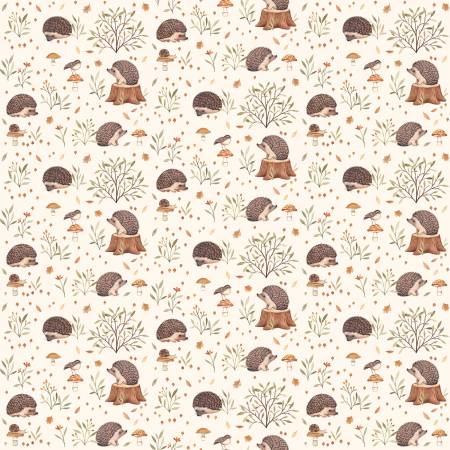 Hedgehogs on Cream - Weave & Woven