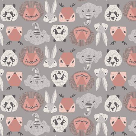 Animal Heads on Storm - Weave & Woven