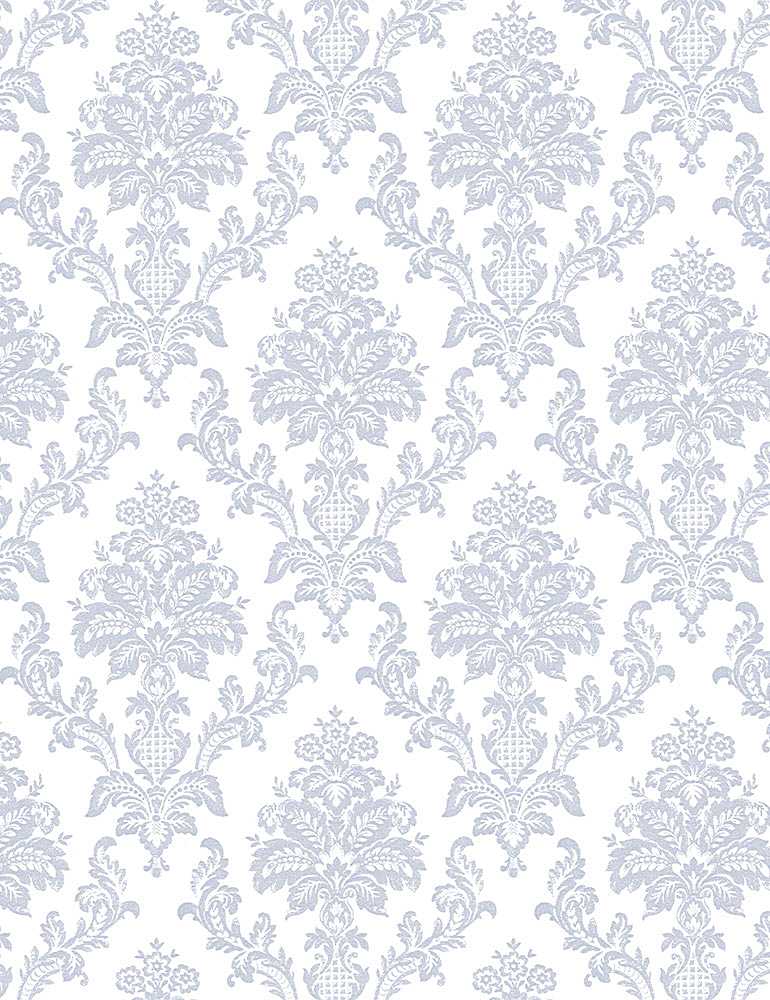 Damask on White - Weave & Woven