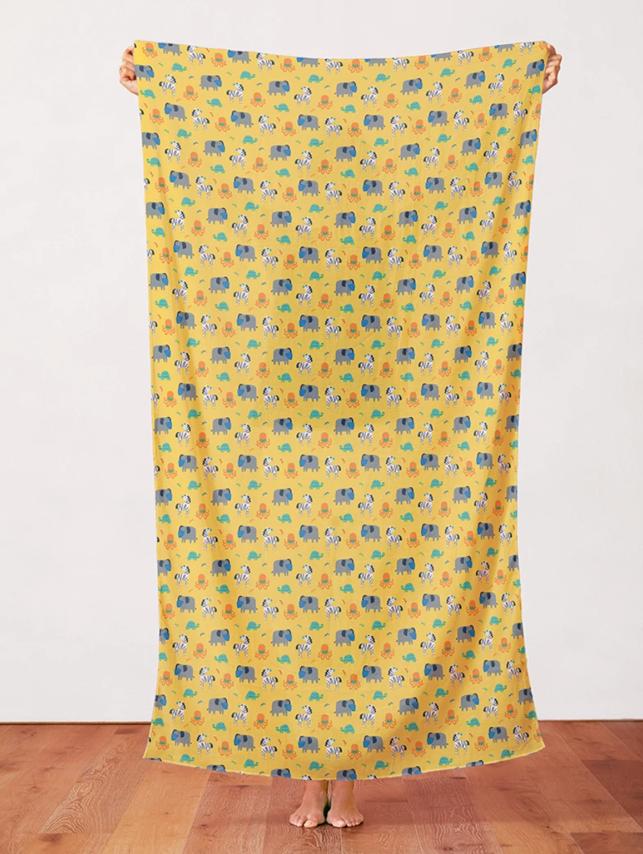 Mask up in Yellow - Weave & Woven