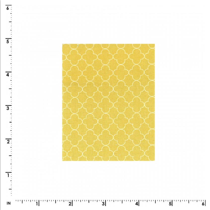 Quatrefoil in Golden - Weave & Woven