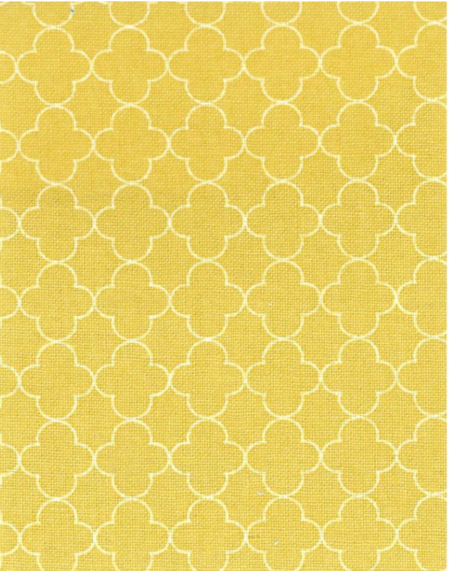 Quatrefoil in Golden - Weave & Woven