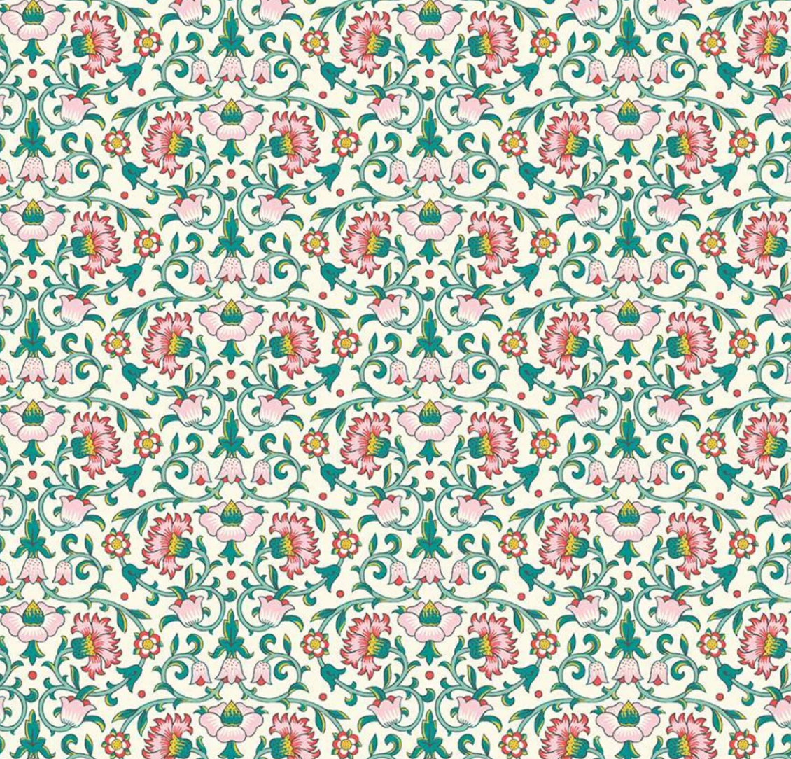 Culodden Vine in Emerald - Weave & Woven