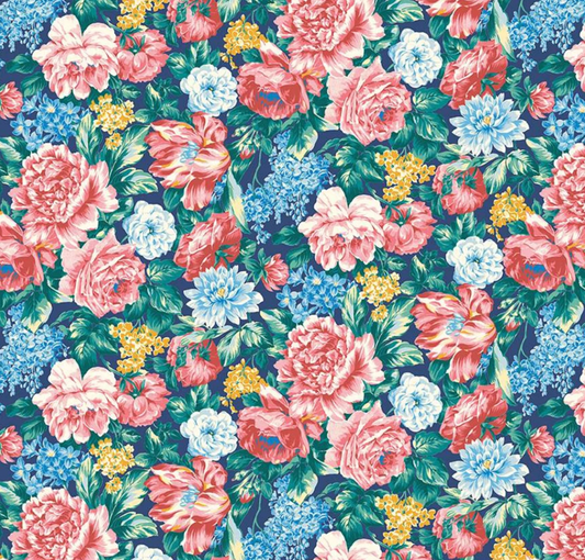 Wild Blooms in Red - Weave & Woven