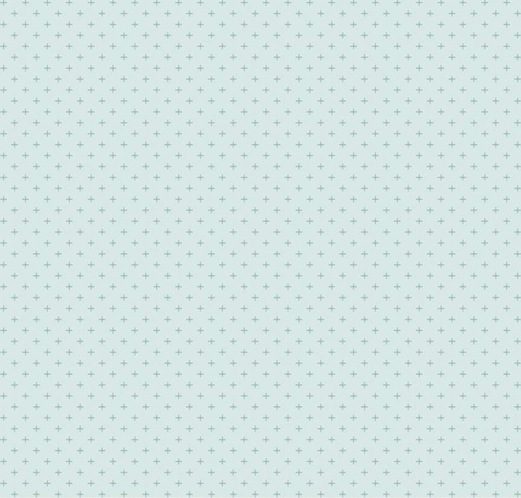 Gingham Garden Plus in Aqua - Weave & Woven