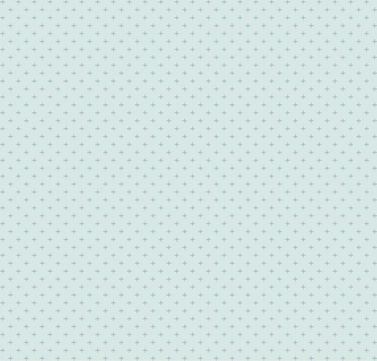 Gingham Garden Plus in Aqua - Weave & Woven