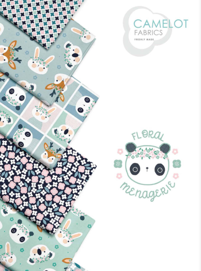 Playful Floral in Midnight - Weave & Woven