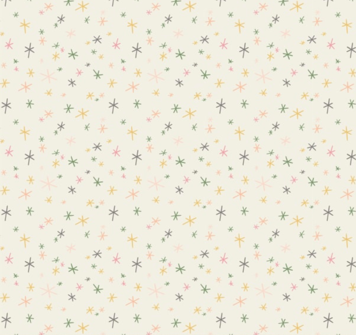 Scattered Stars in Cream - Weave & Woven