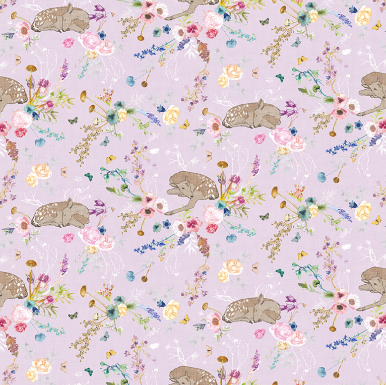 Fawns on Orchid - Weave & Woven