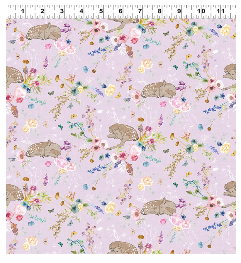 Fawns on Orchid - Weave & Woven