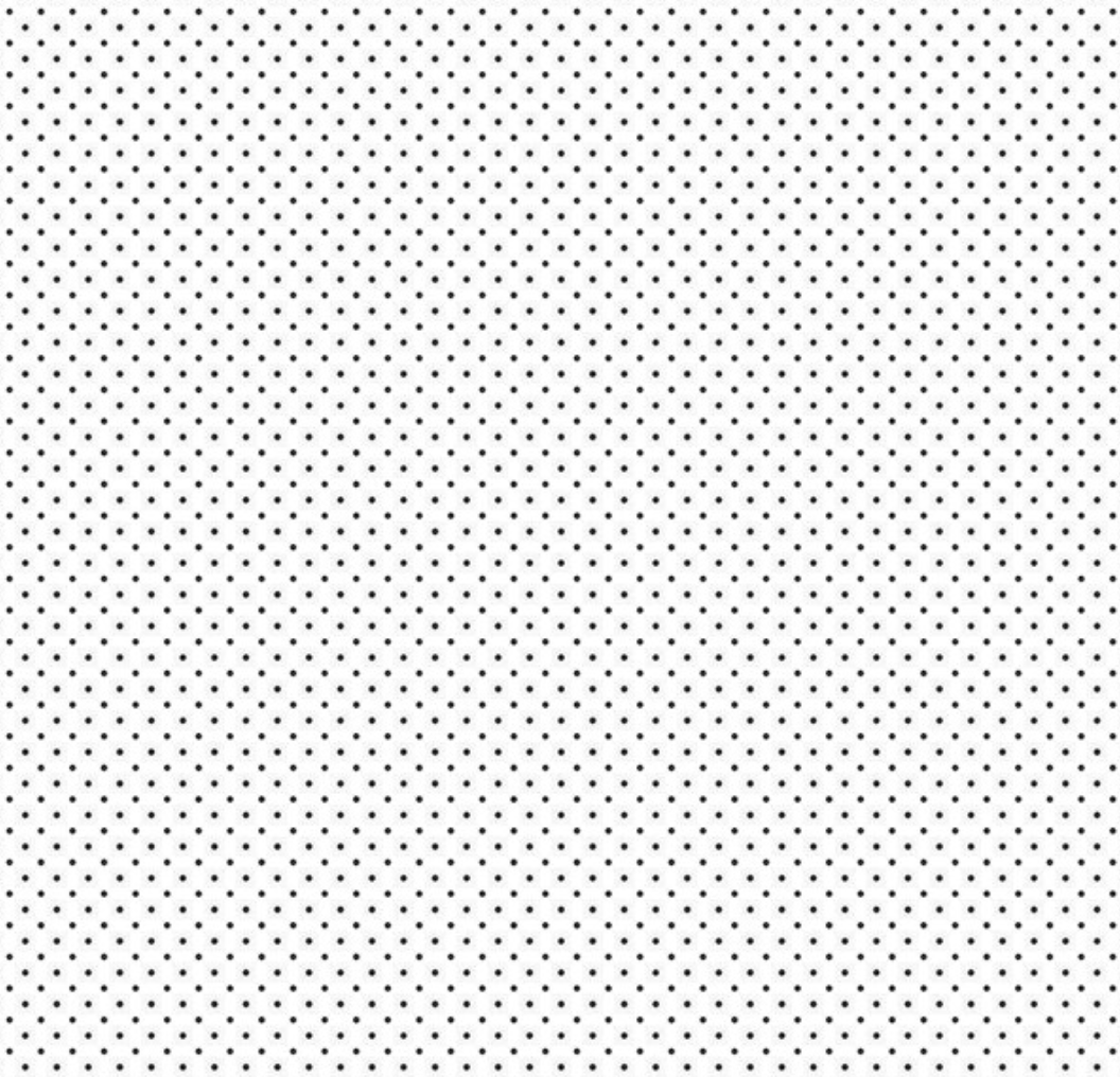 Black Swiss Dots on White - Weave & Woven