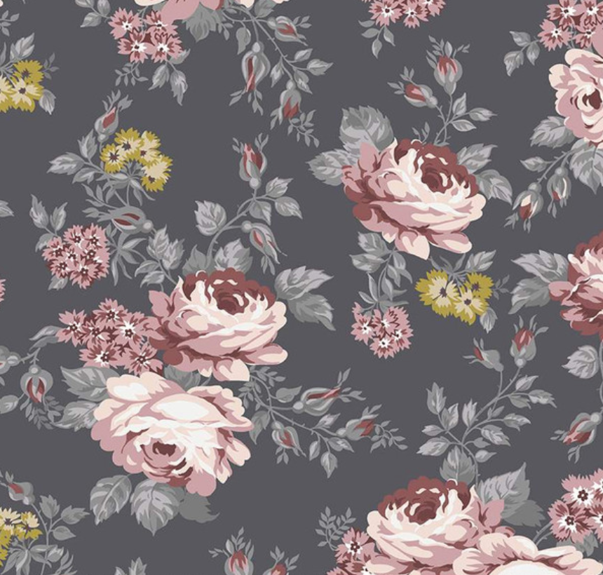 Exquisite Main in Charcoal | Metallic - Weave & Woven