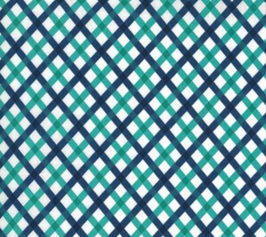 Plaid in Teal - Weave & Woven