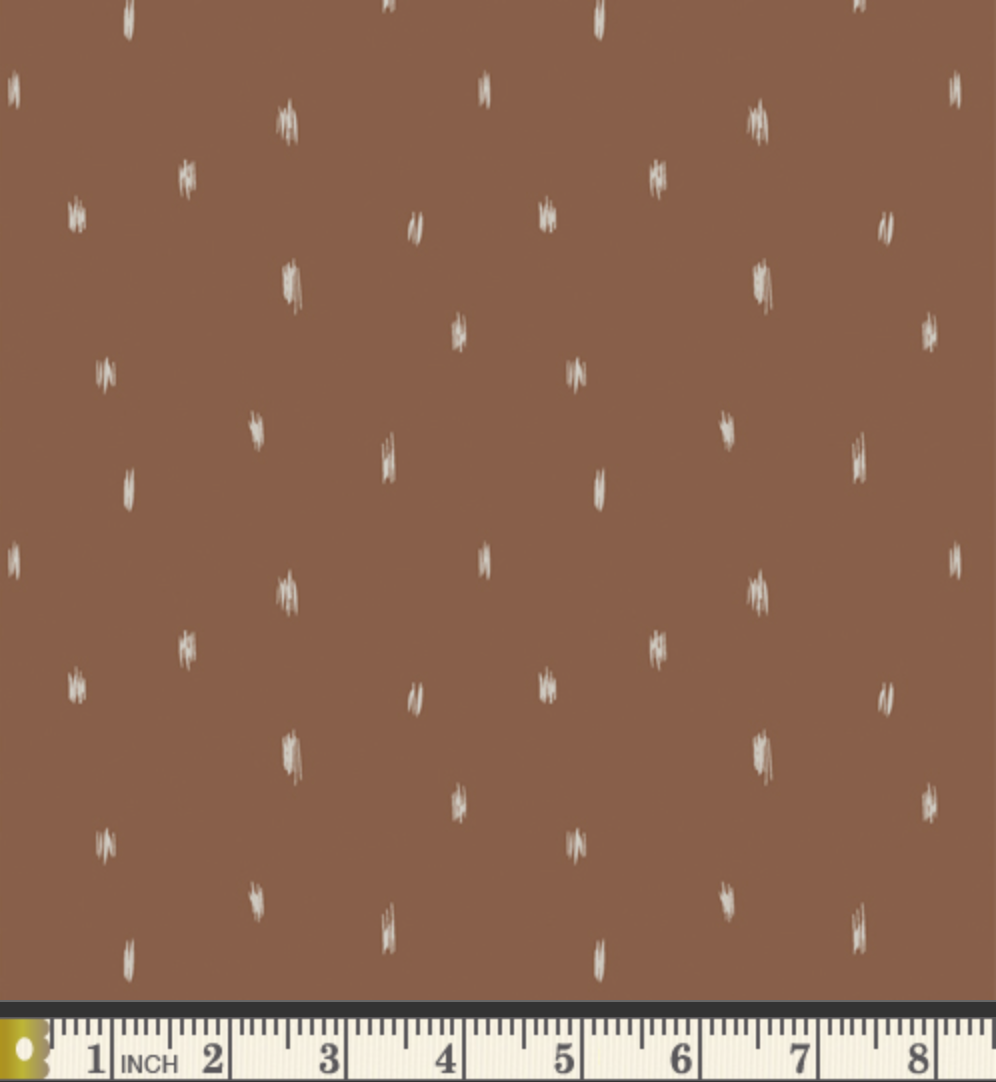 Dotting in Tawny - Weave & Woven