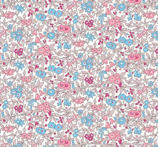 Forget Me Not Blossoms in Midnight Garden