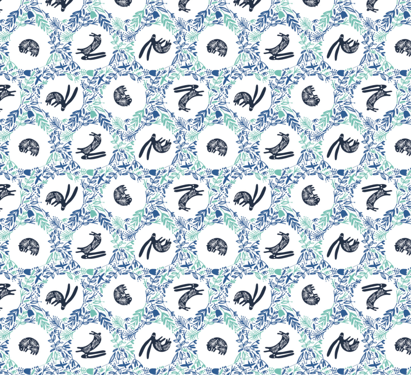 Burrow in Blue - Weave & Woven
