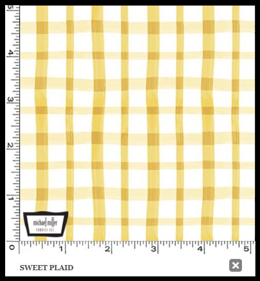 Sweet Plaid in Yellow - Weave & Woven