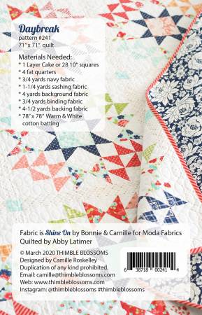 Daybreak Quilt Pattern - Weave & Woven