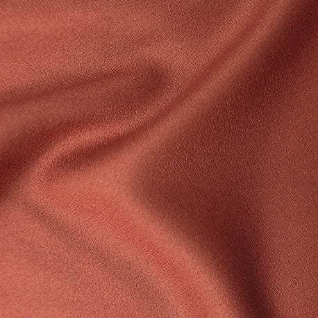 Chestnut | Viscose Crepe Fabric - Weave & Woven