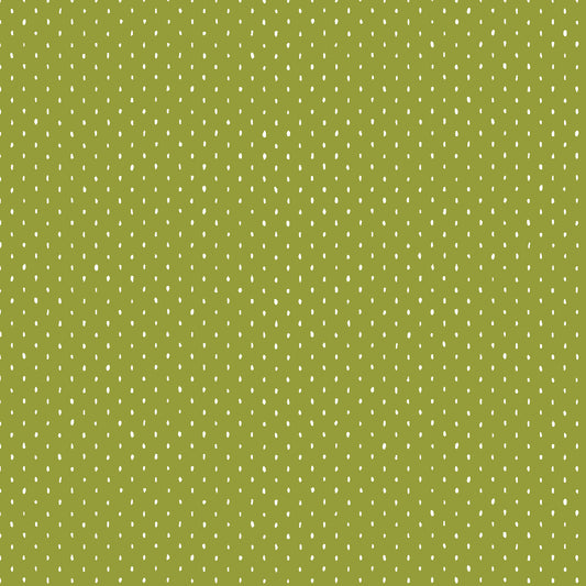 Stitch and Repeat in Moss - Weave & Woven