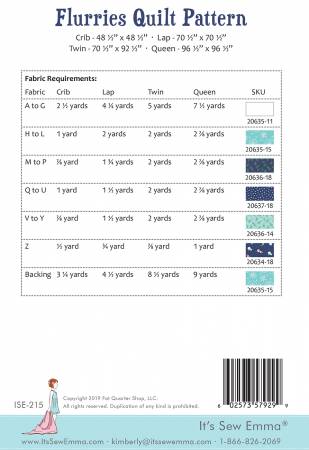 Flurries Quilt Pattern - Weave & Woven