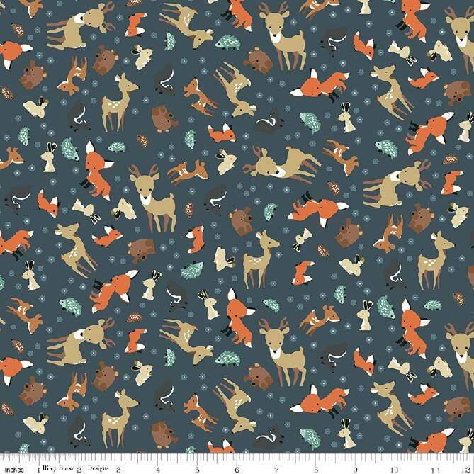 Woodland Toss | Flannel - Weave & Woven