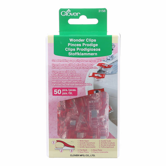 Red Wonder Clips | 50 Pieces - Weave & Woven