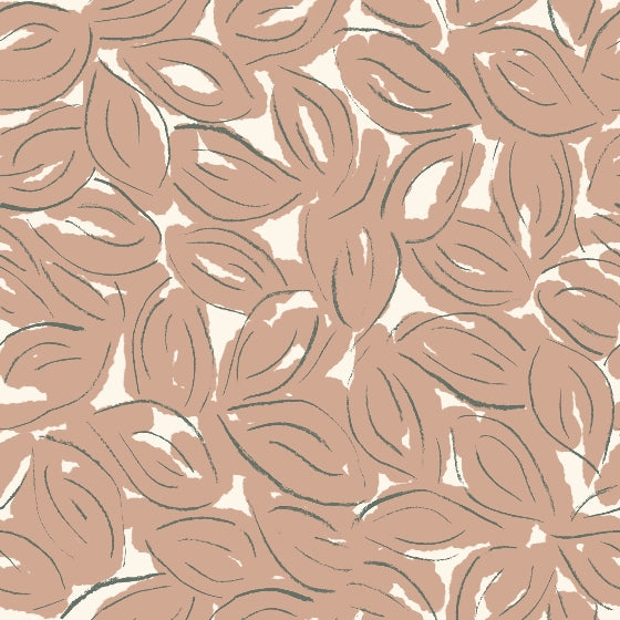 Petal in Maple | Cotton Gauze - Weave & Woven