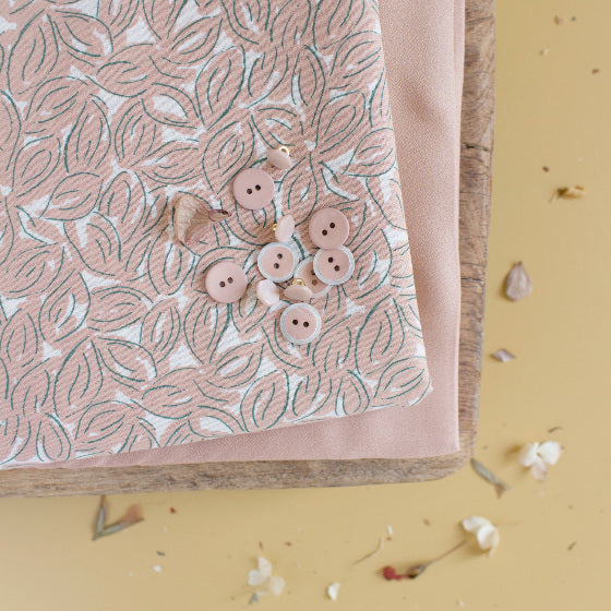 Petal in Maple | Cotton Gauze - Weave & Woven