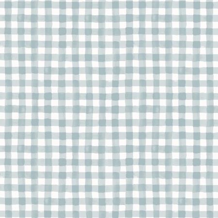 Painted Gingham in Slate - Weave & Woven