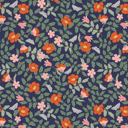 Primrose in Navy - Weave & Woven