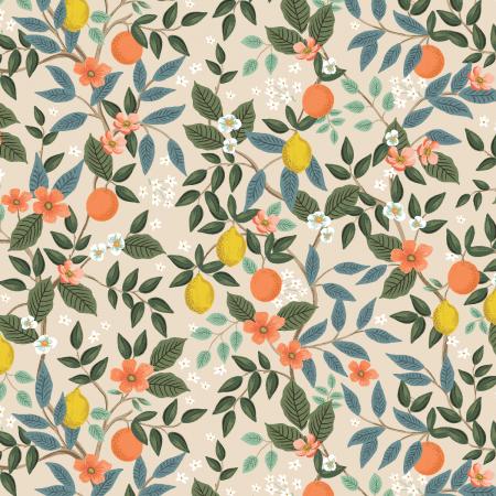 Citrus Grove on Cream - Weave & Woven