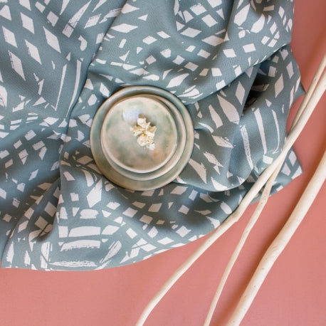 Shade in Cactus | Rayon Viscose Fabric - Weave & Woven