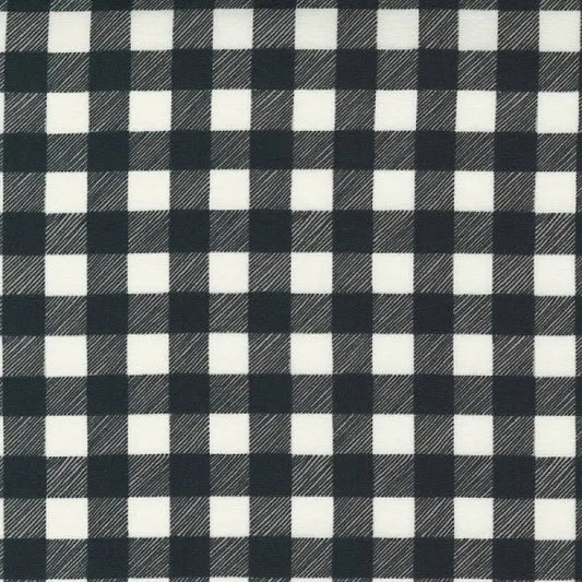 Buffalo Plaid in Charcoal - Weave & Woven