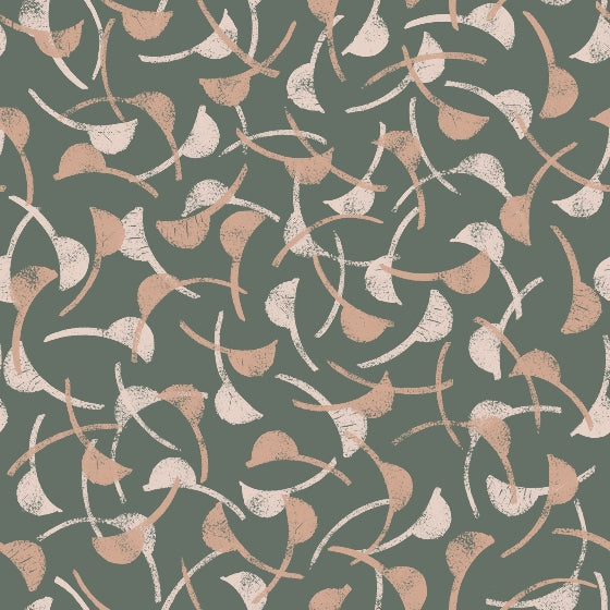 Windy in Cedar | Rayon Viscose Fabric - Weave & Woven