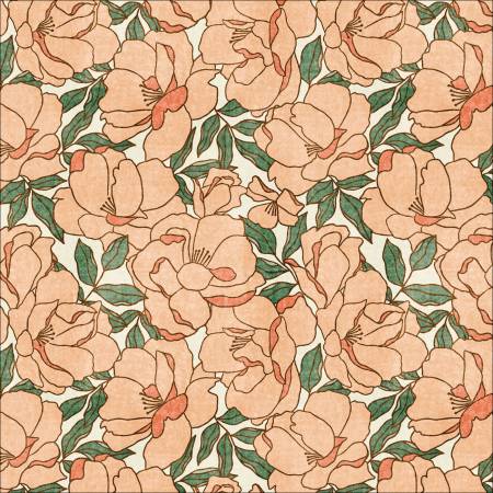 Floribunda Light in Coral | Organic