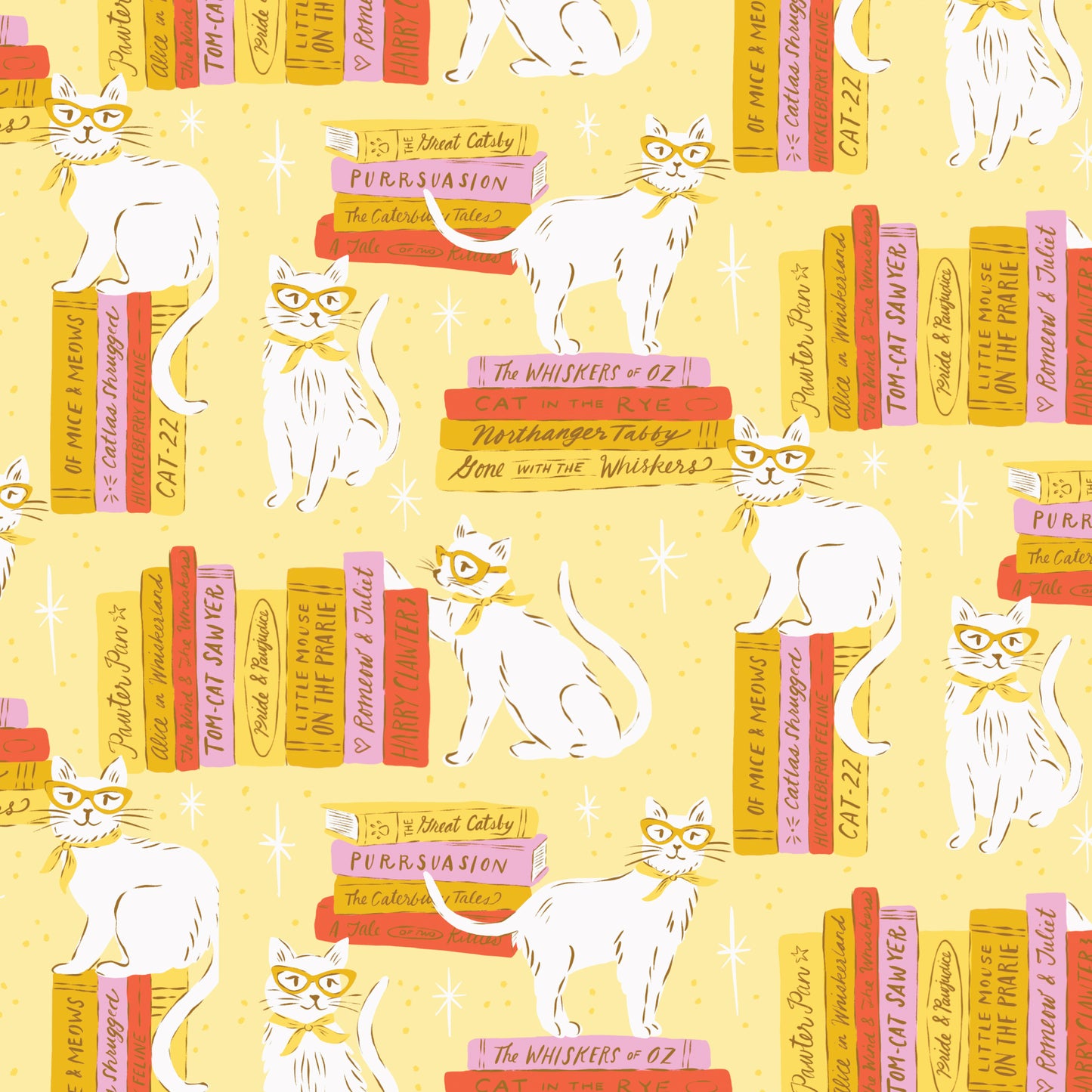 Kit-Lit on Yellow | Organic