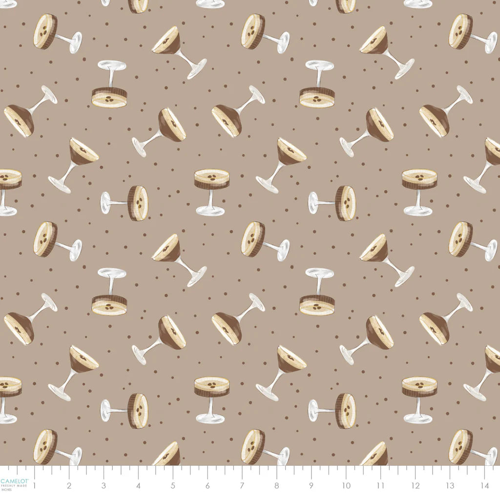 Espresso Martini Toss in Taupe