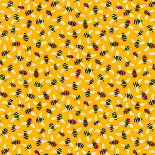 Bee Happy on Yellow | Remnant 40"