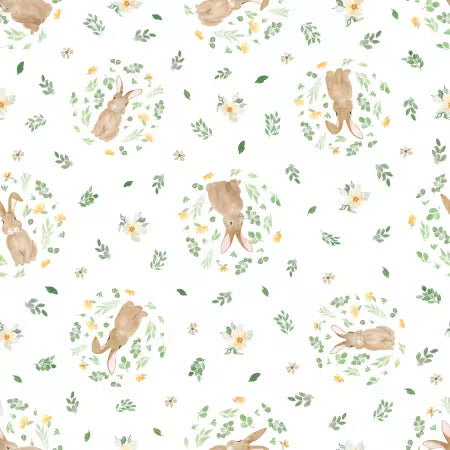 Bunnies in Round Foliage