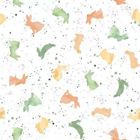 White Bunny Silhouettes