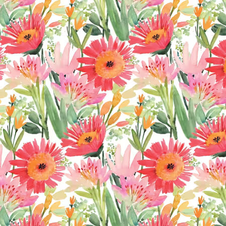 Tropical Floral Toss