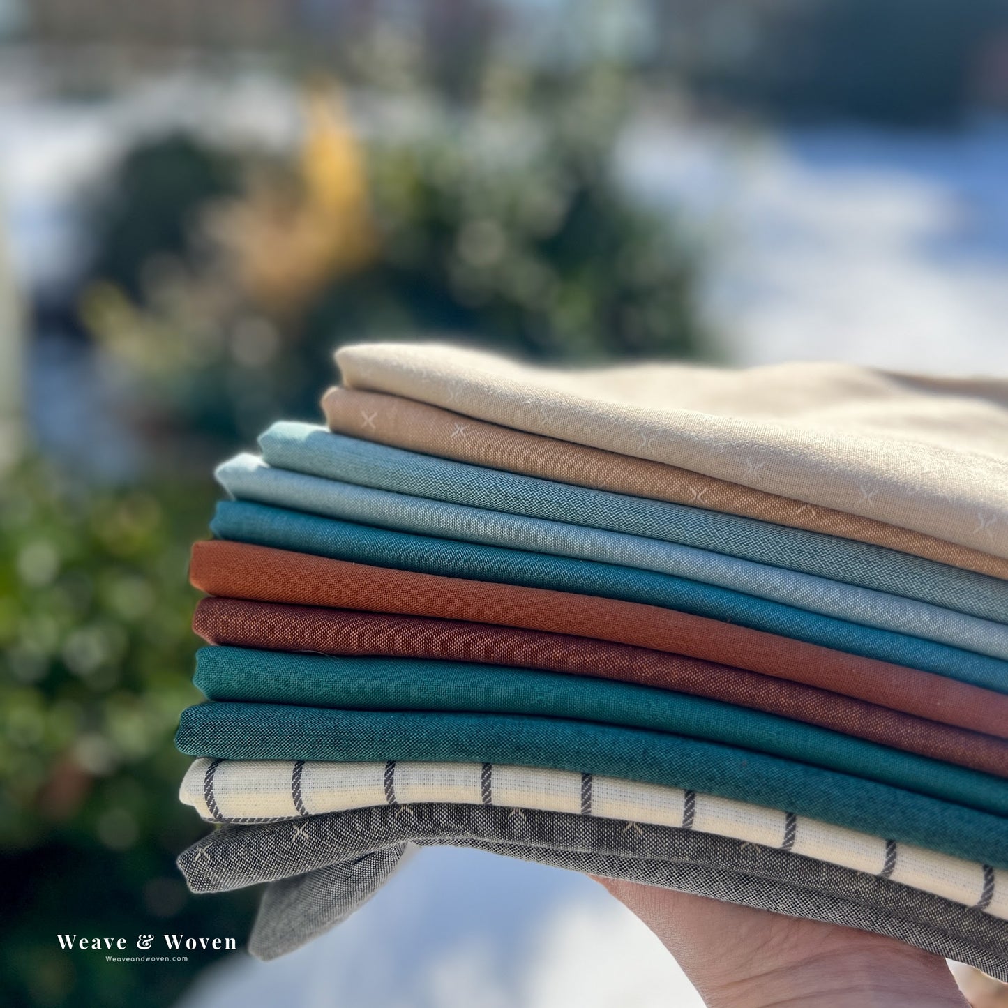 Woodland Ember | Fat Quarter Bundle - Weave & Woven