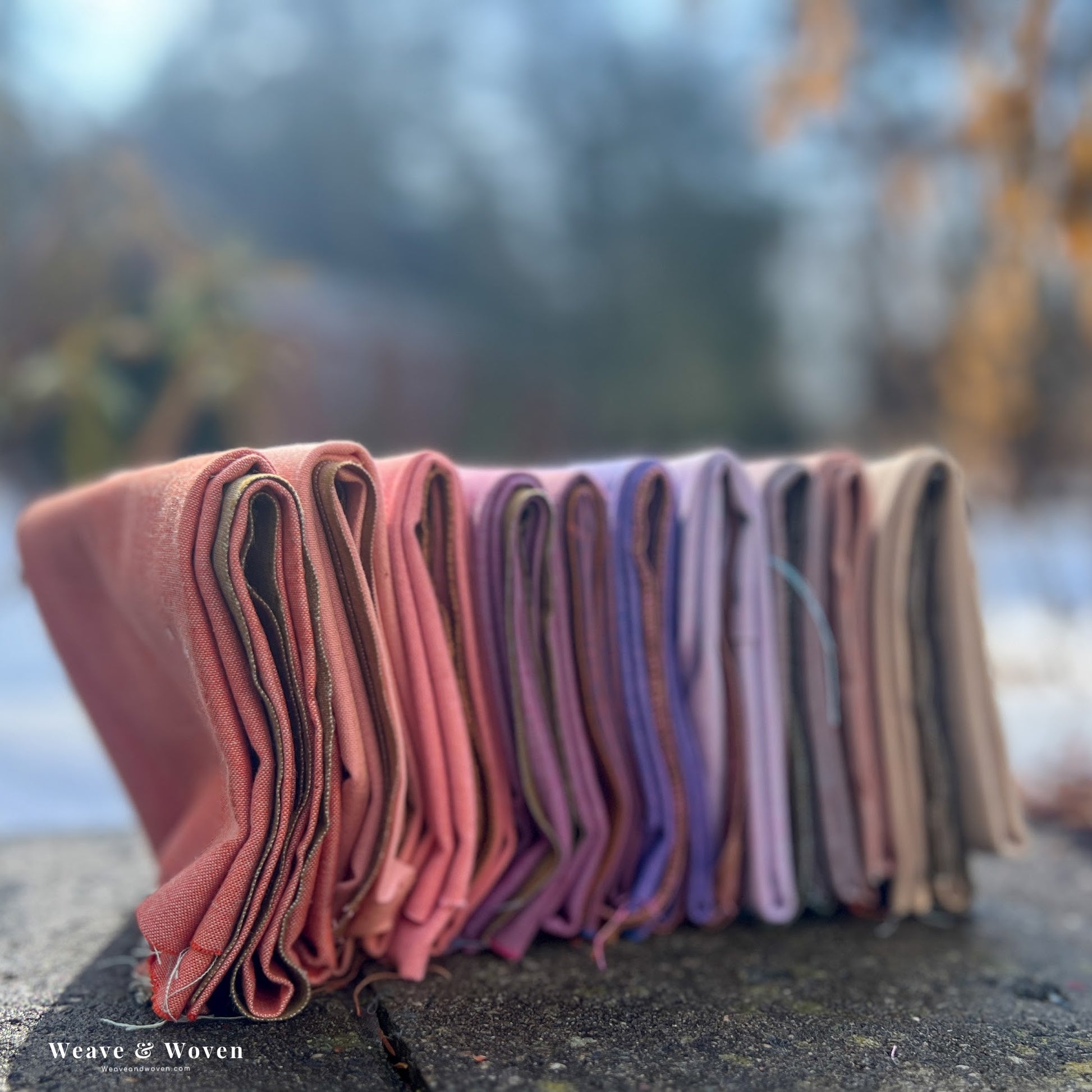 Skyscape in Dawn | Fat Quarter Bundle - Weave & Woven